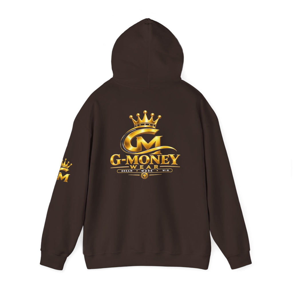 G-Money Gold Crown Hoodie – Streetwear Logo Pullover