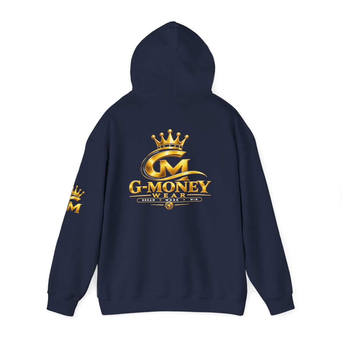 G-Money Gold Crown Hoodie – Streetwear Logo Pullover