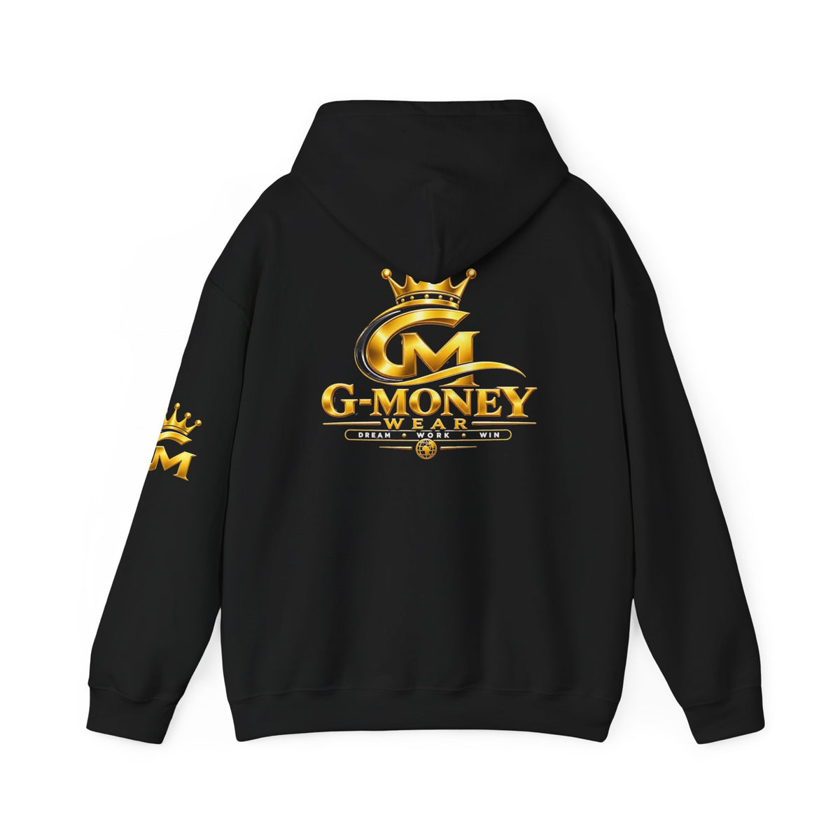 G-Money Gold Crown Hoodie – Streetwear Logo Pullover