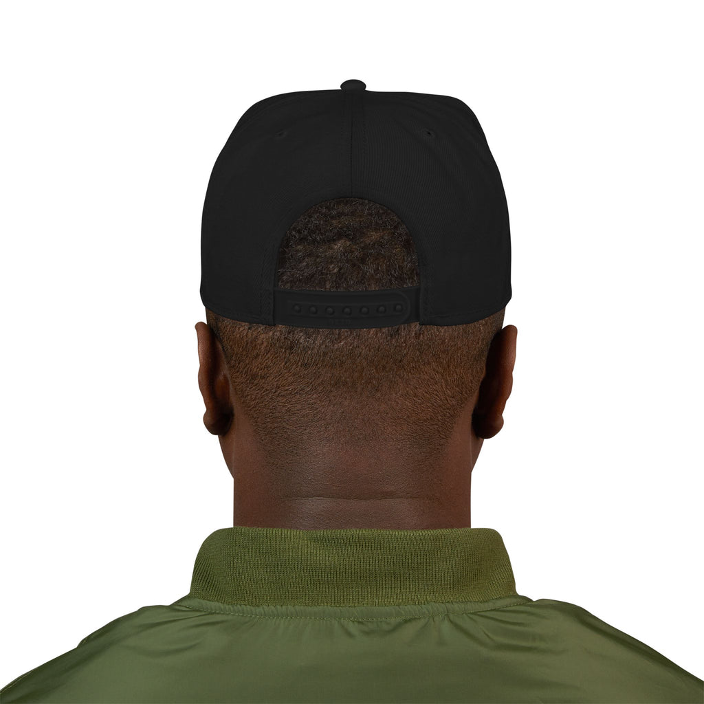 Money Crown Embroidered Snapback Hat