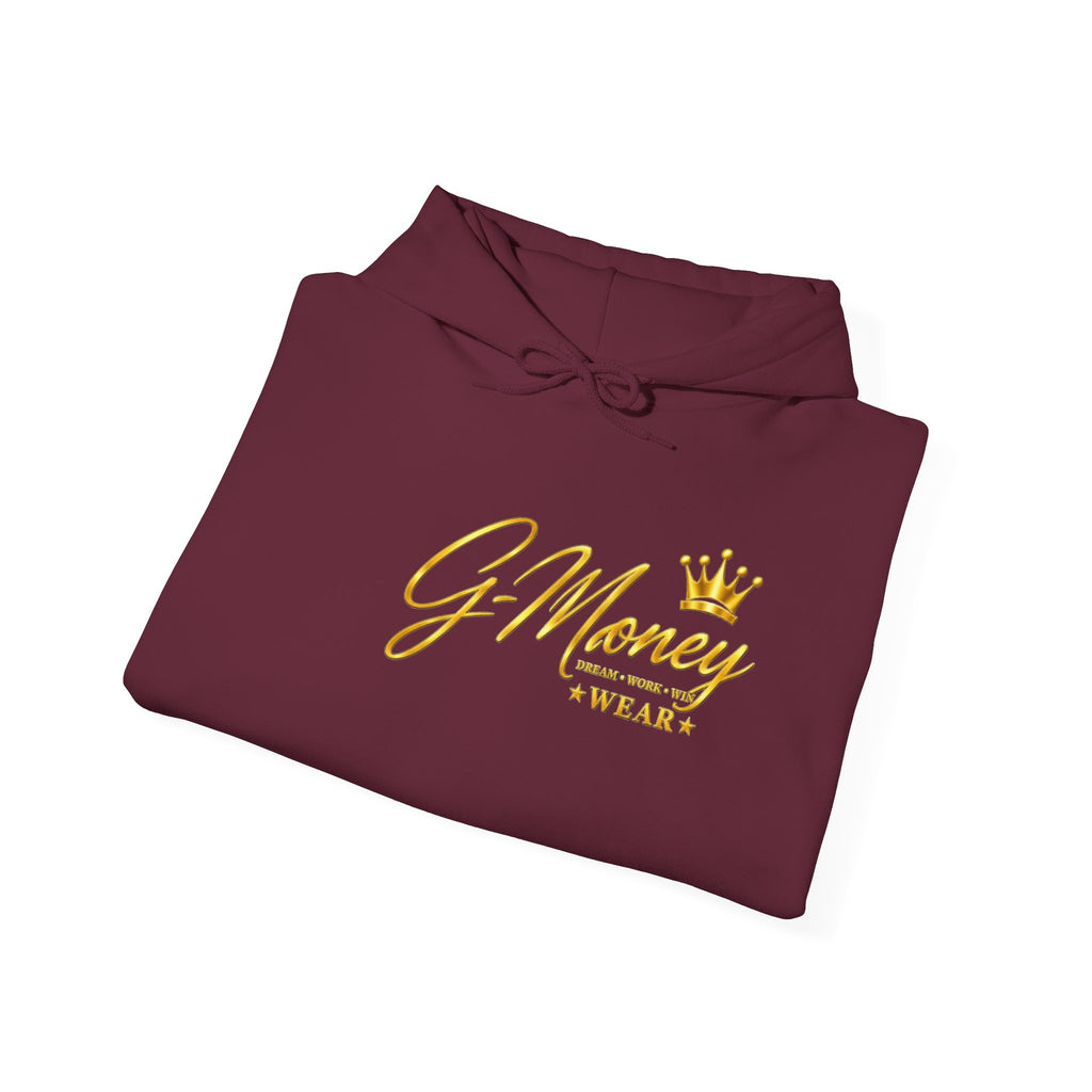 G-Money Gold Crown Hoodie – Streetwear Logo Pullover
