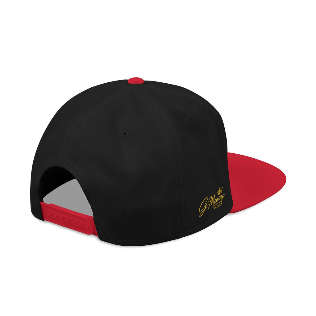 Money Crown Embroidered Snapback Hat
