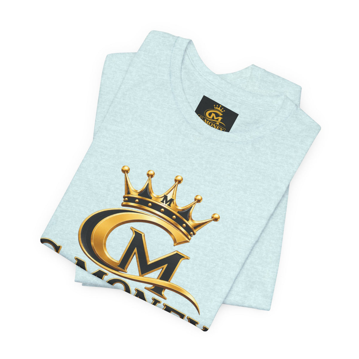 G-Money Wear Crown Logo Tee — Dream Work Win Graphic T-Shirt