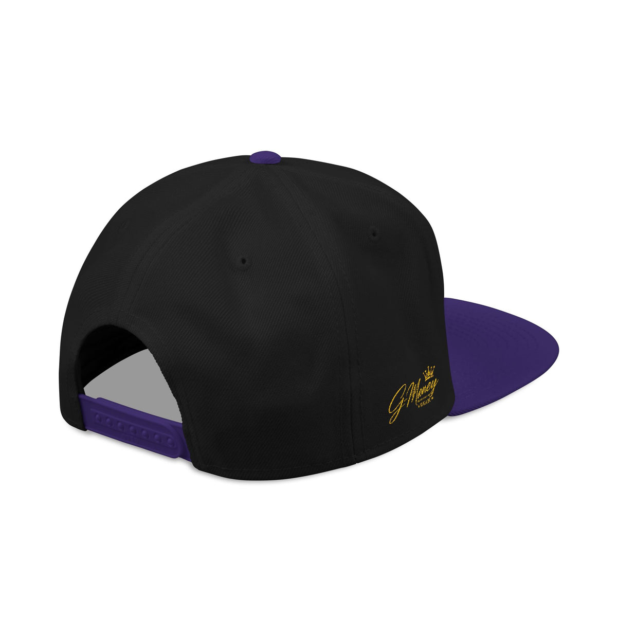Money Crown Embroidered Snapback Hat