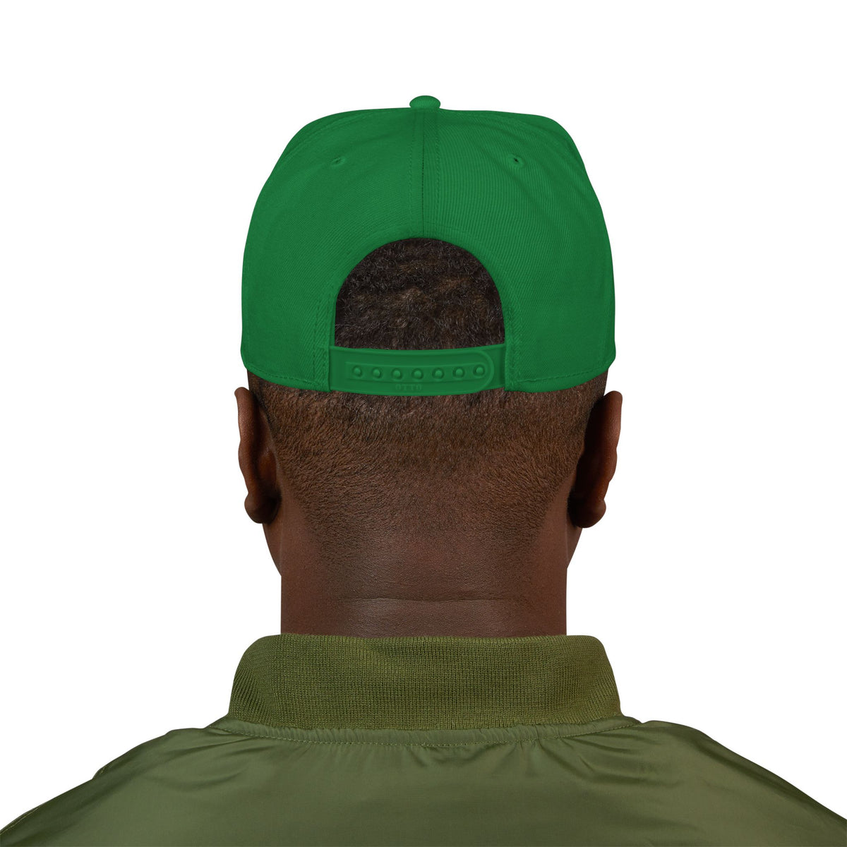 Embroidered Crown Snapback Hat — Red & Black Streetwear Cap