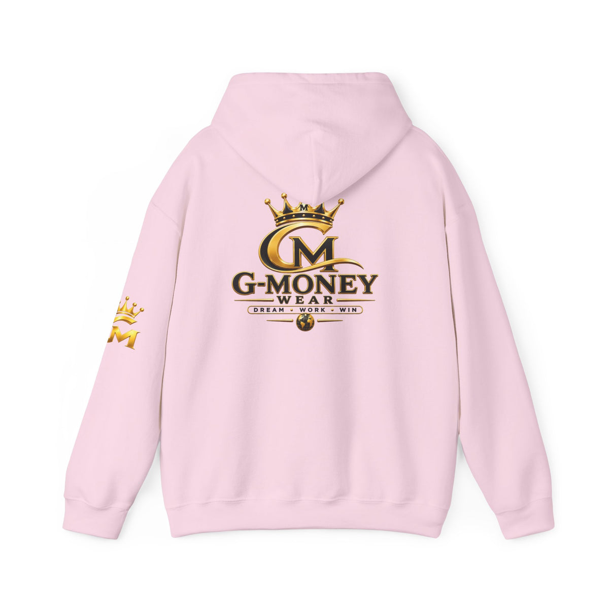 G-Money Wear Crown Logo Hoodie - Gold Crest Pullover