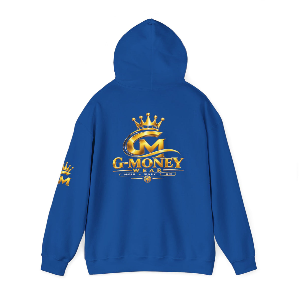 G-Money Gold Crown Hoodie – Streetwear Logo Pullover