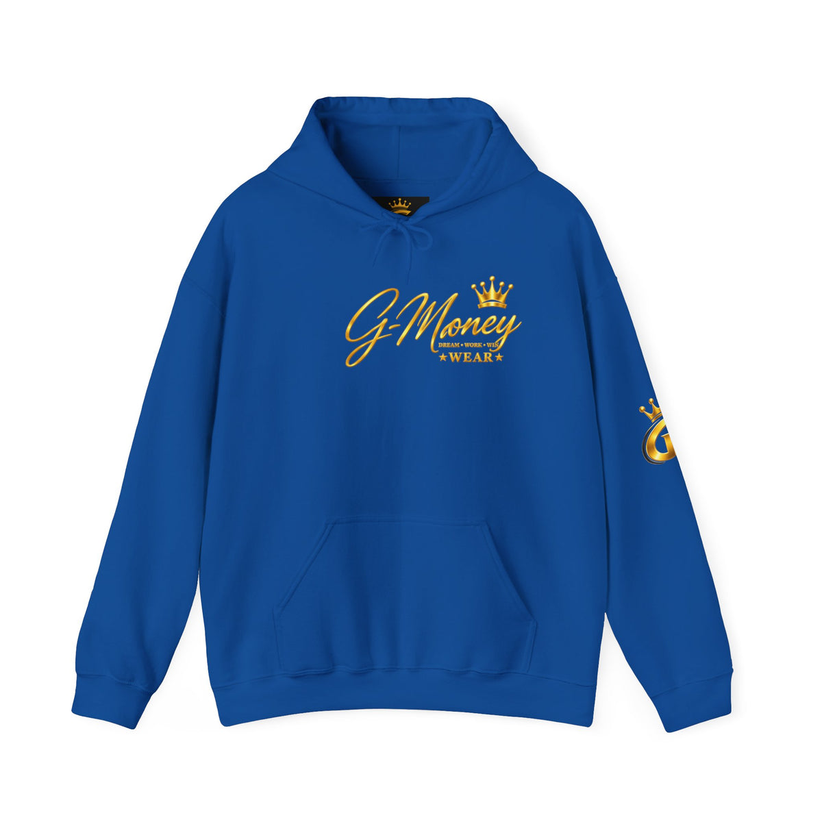 G-Money Gold Crown Hoodie – Streetwear Logo Pullover