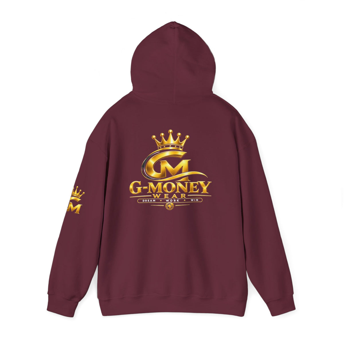 G-Money Gold Crown Hoodie – Streetwear Logo Pullover