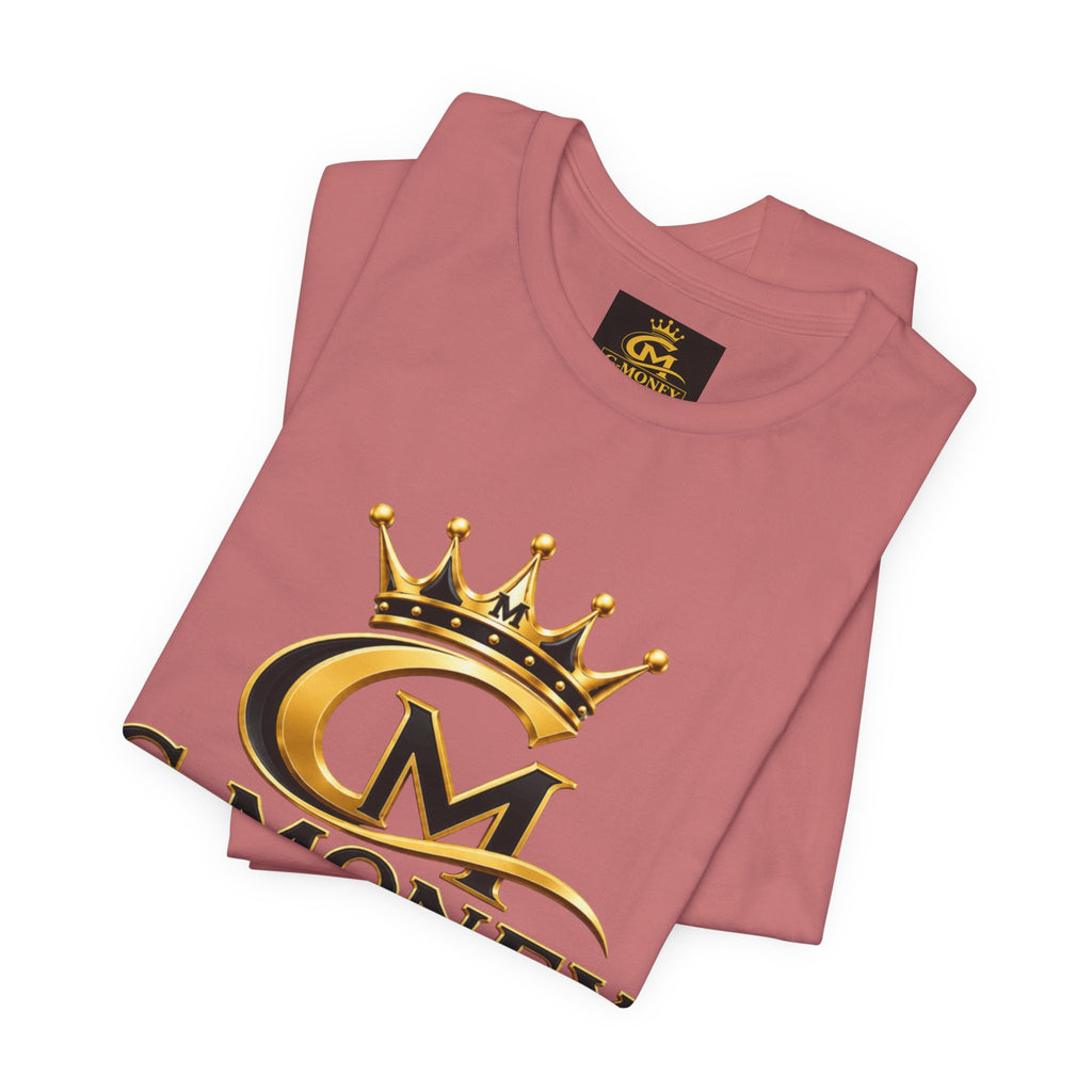 G-Money Wear Crown Logo Tee — Dream Work Win Graphic T-Shirt