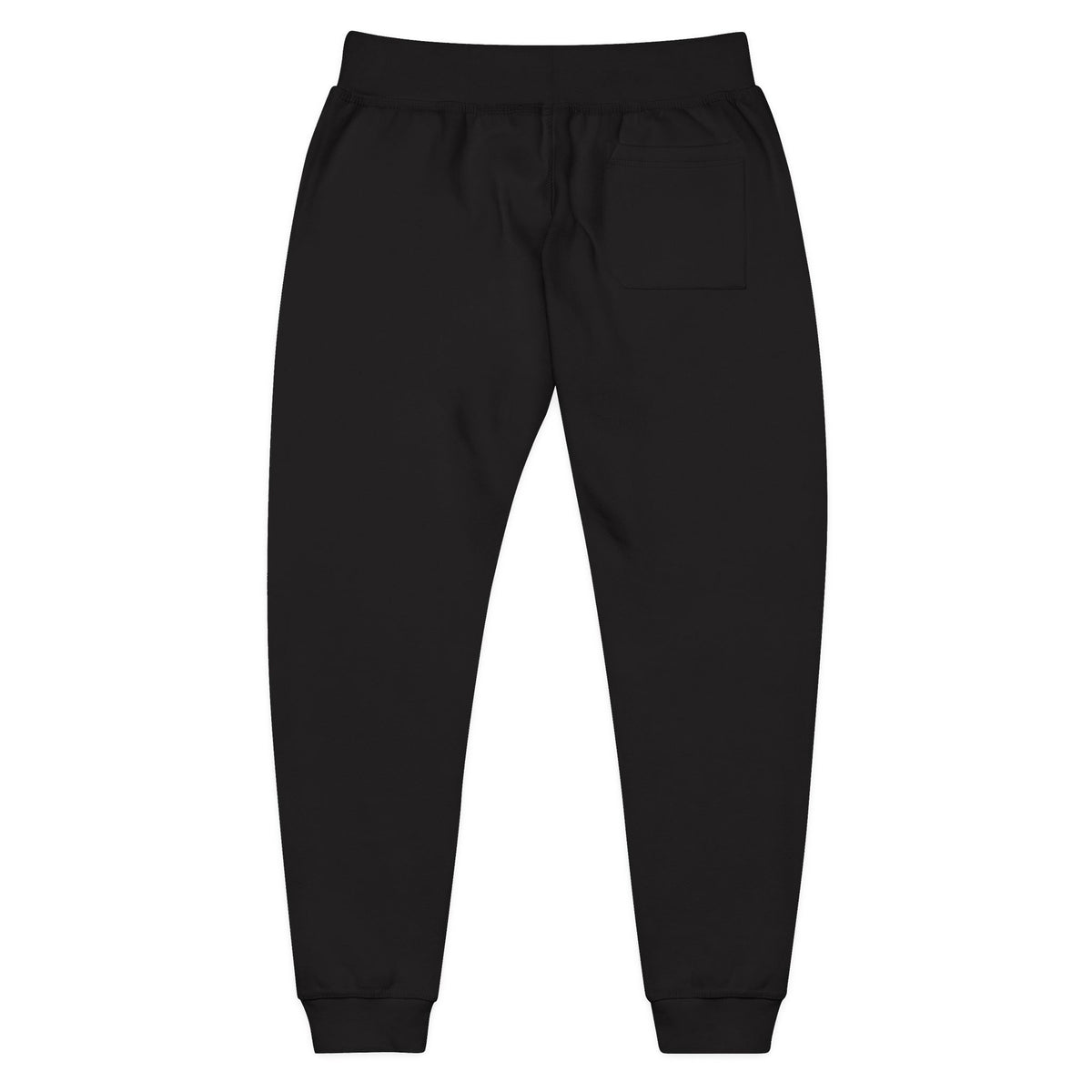 Embroidered 'Queen Vibes' Fleece Sweatpants — Cozy White Joggers