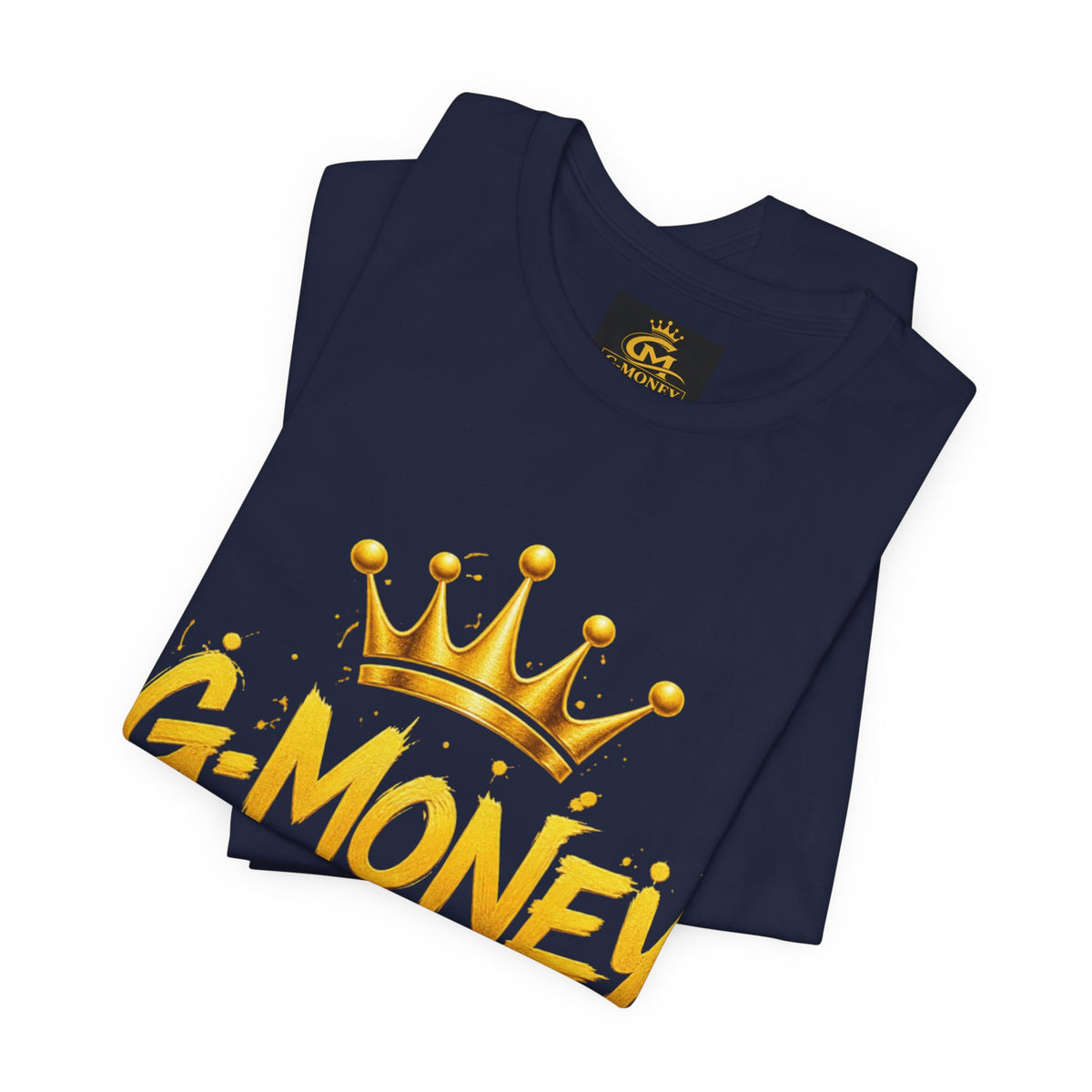 G-Money Wear Graphic Tee — Gold Crown Streetwear T-Shirt
