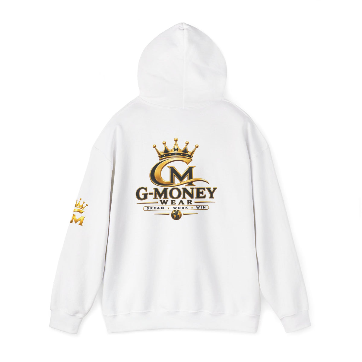 G-Money Wear Crown Logo Hoodie - Gold Crest Pullover