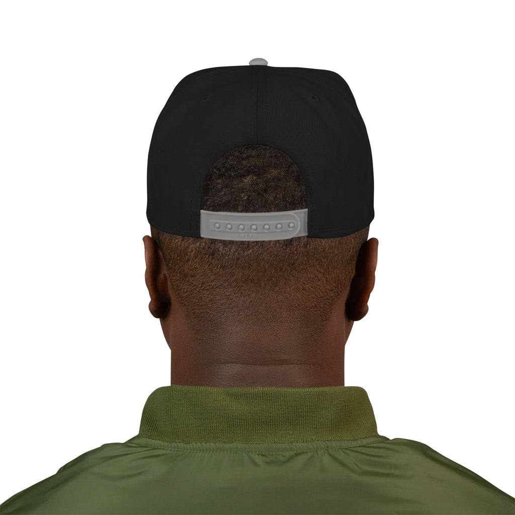 Money Crown Embroidered Snapback Hat