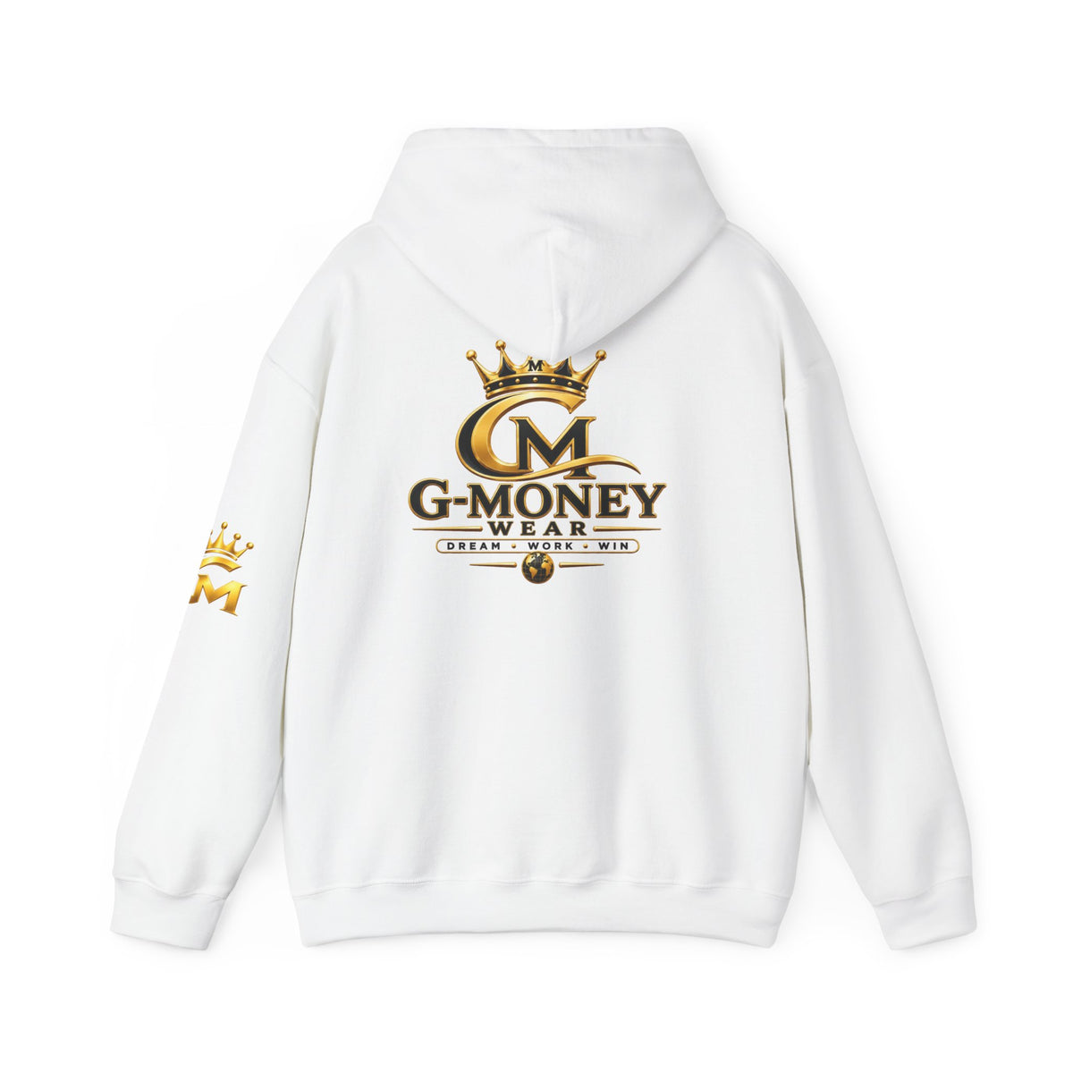 G-Money Wear Crown Logo Hoodie - Gold Crest Pullover