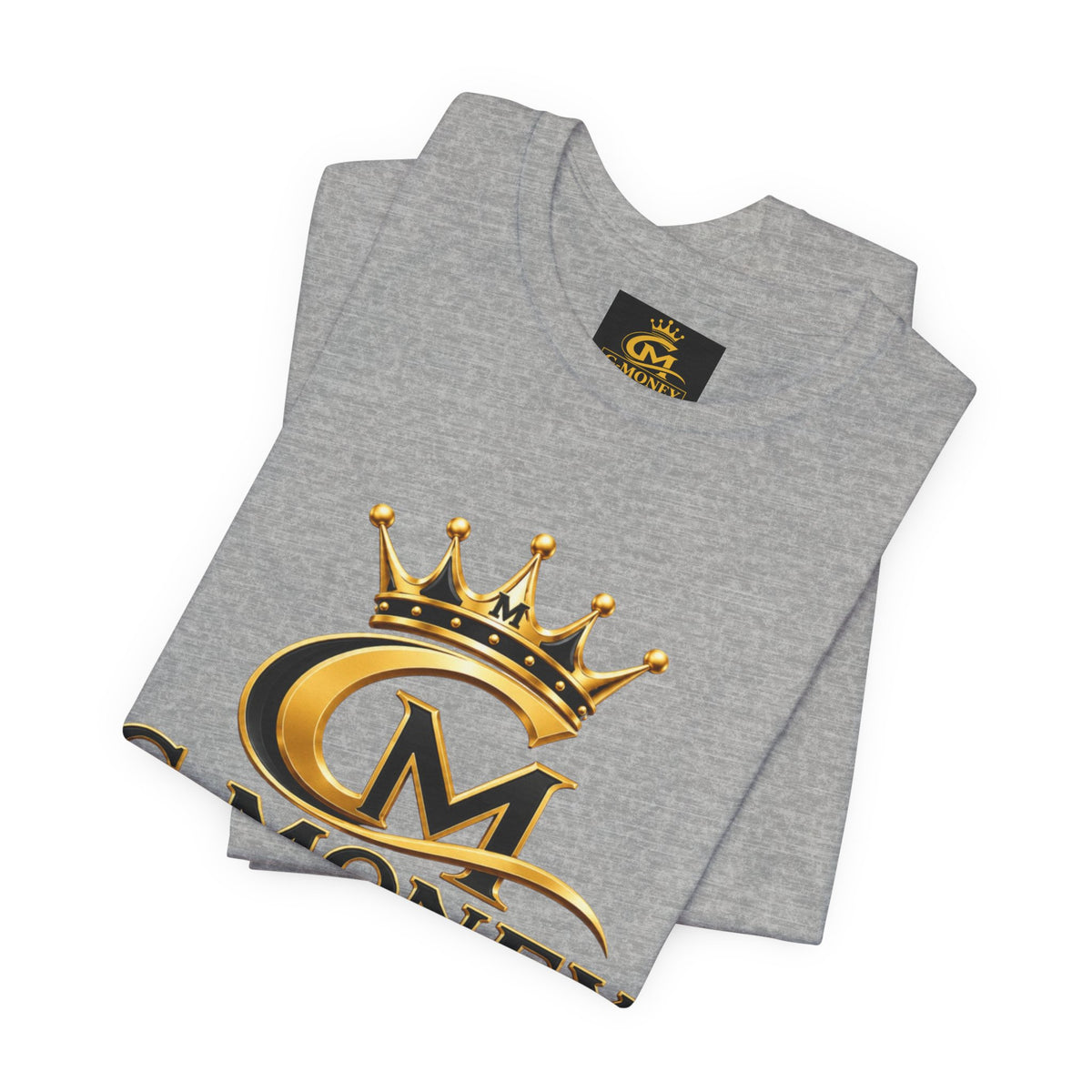 G-Money Wear Crown Logo Tee — Dream Work Win Graphic T-Shirt