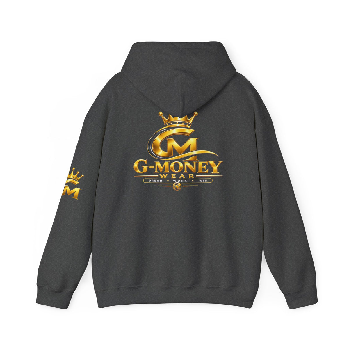 G-Money Gold Crown Hoodie – Streetwear Logo Pullover