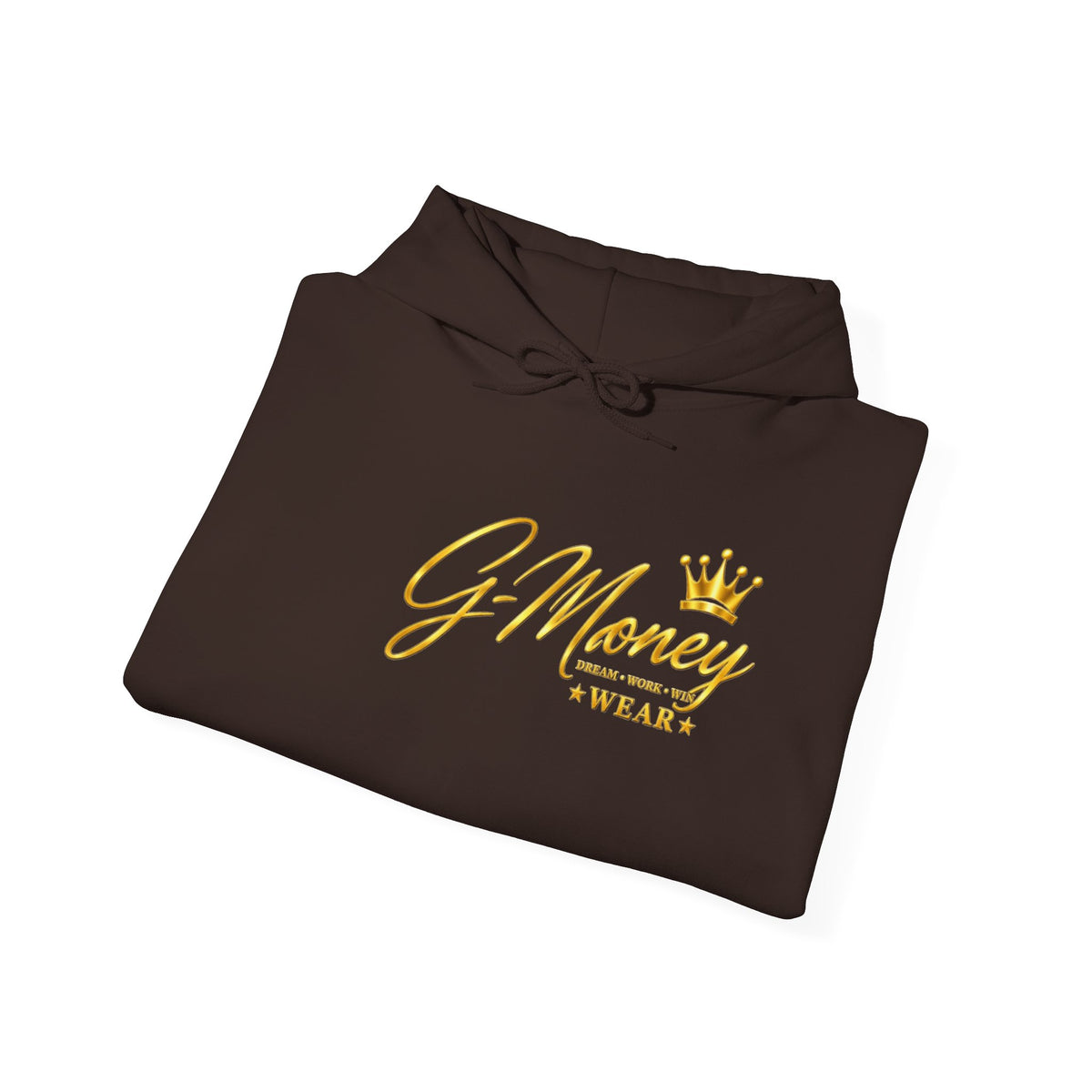 G-Money Gold Crown Hoodie – Streetwear Logo Pullover