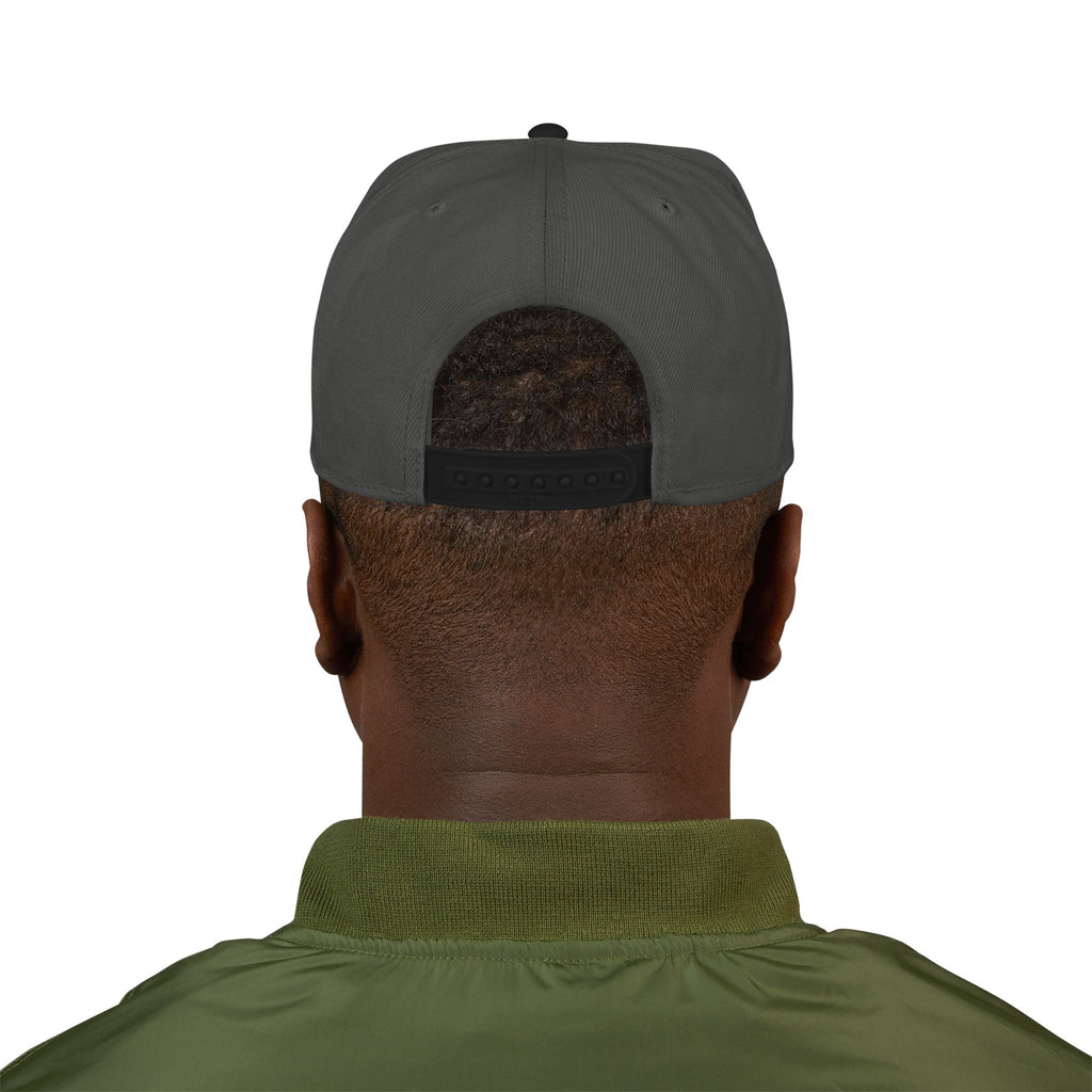 Money Crown Embroidered Snapback Hat