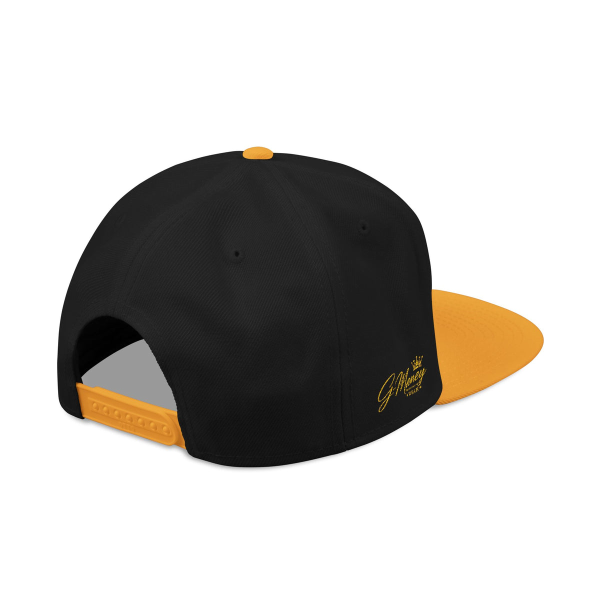 Money Crown Embroidered Snapback Hat