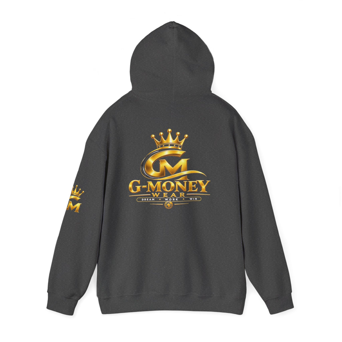 G-Money Gold Crown Hoodie – Streetwear Logo Pullover