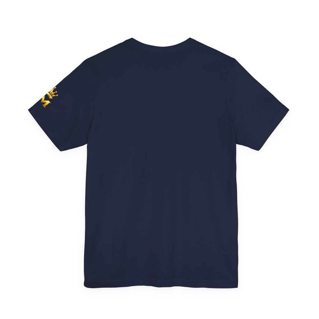 G-Money Logo T‑Shirt — Gold Crown Streetwear Tee