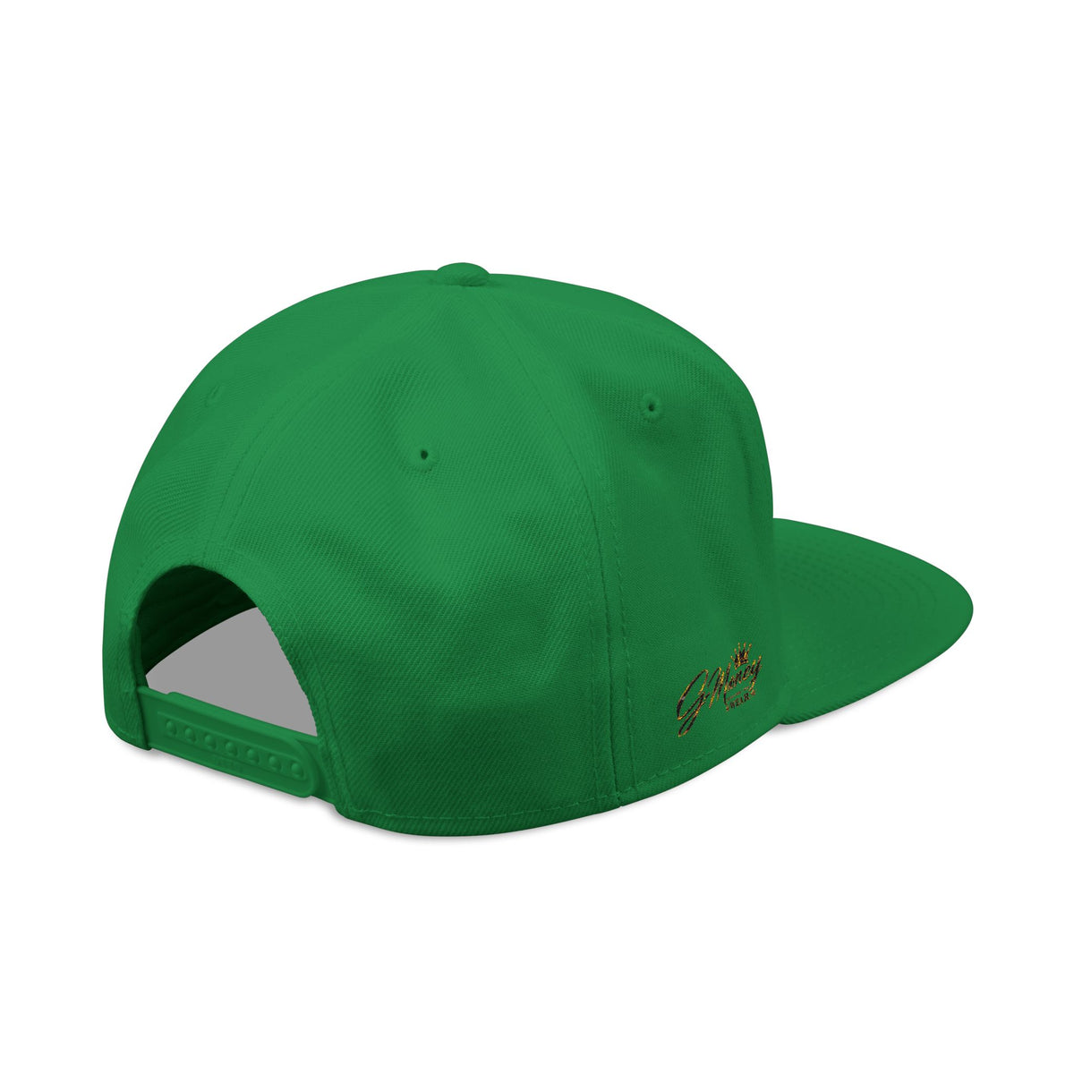 Embroidered Crown Snapback Hat — Red & Black Streetwear Cap