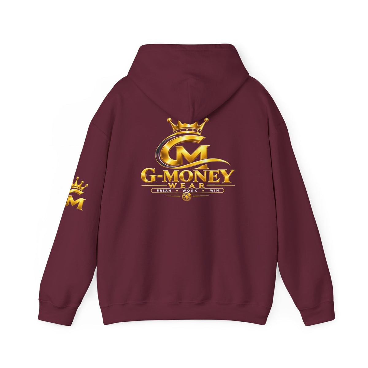 G-Money Gold Crown Hoodie – Streetwear Logo Pullover