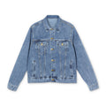 Denim Jacket — G-Money Crown Logo Back Print